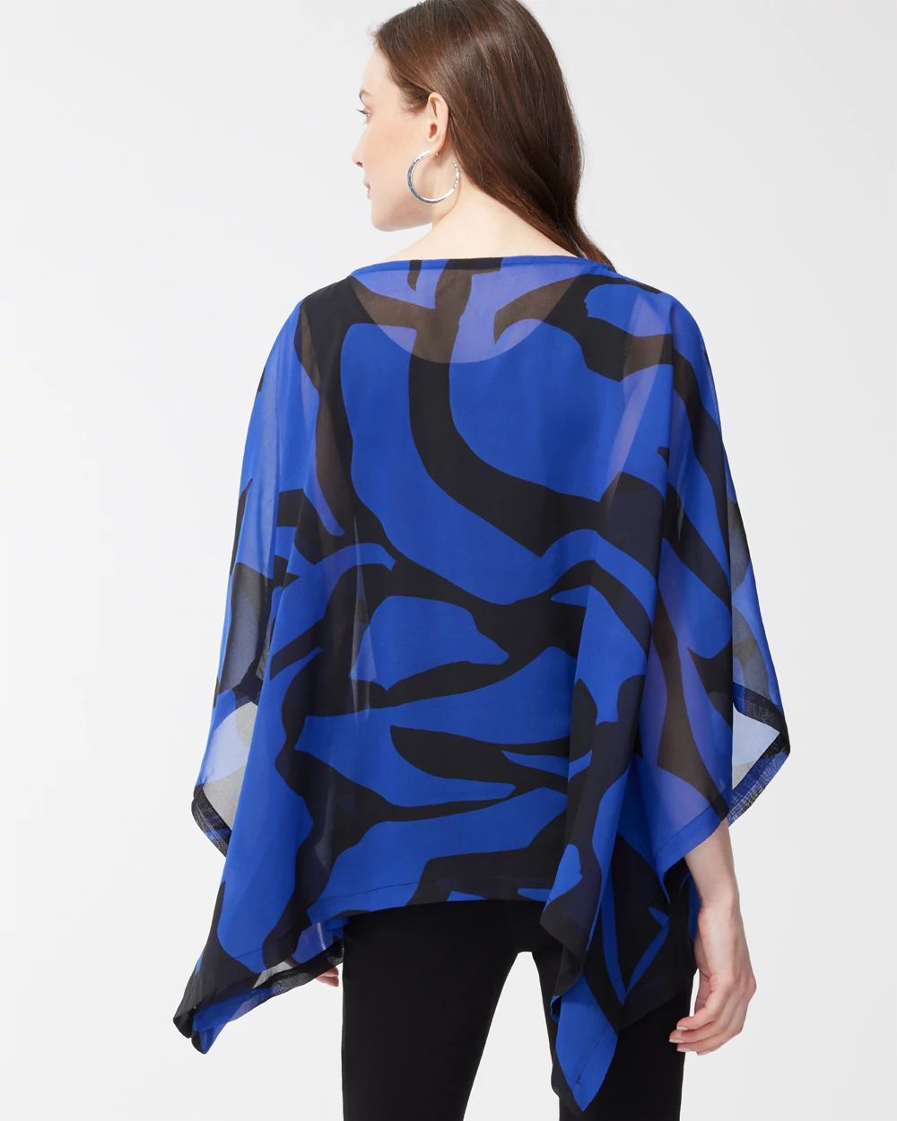 Cool Floral Poncho