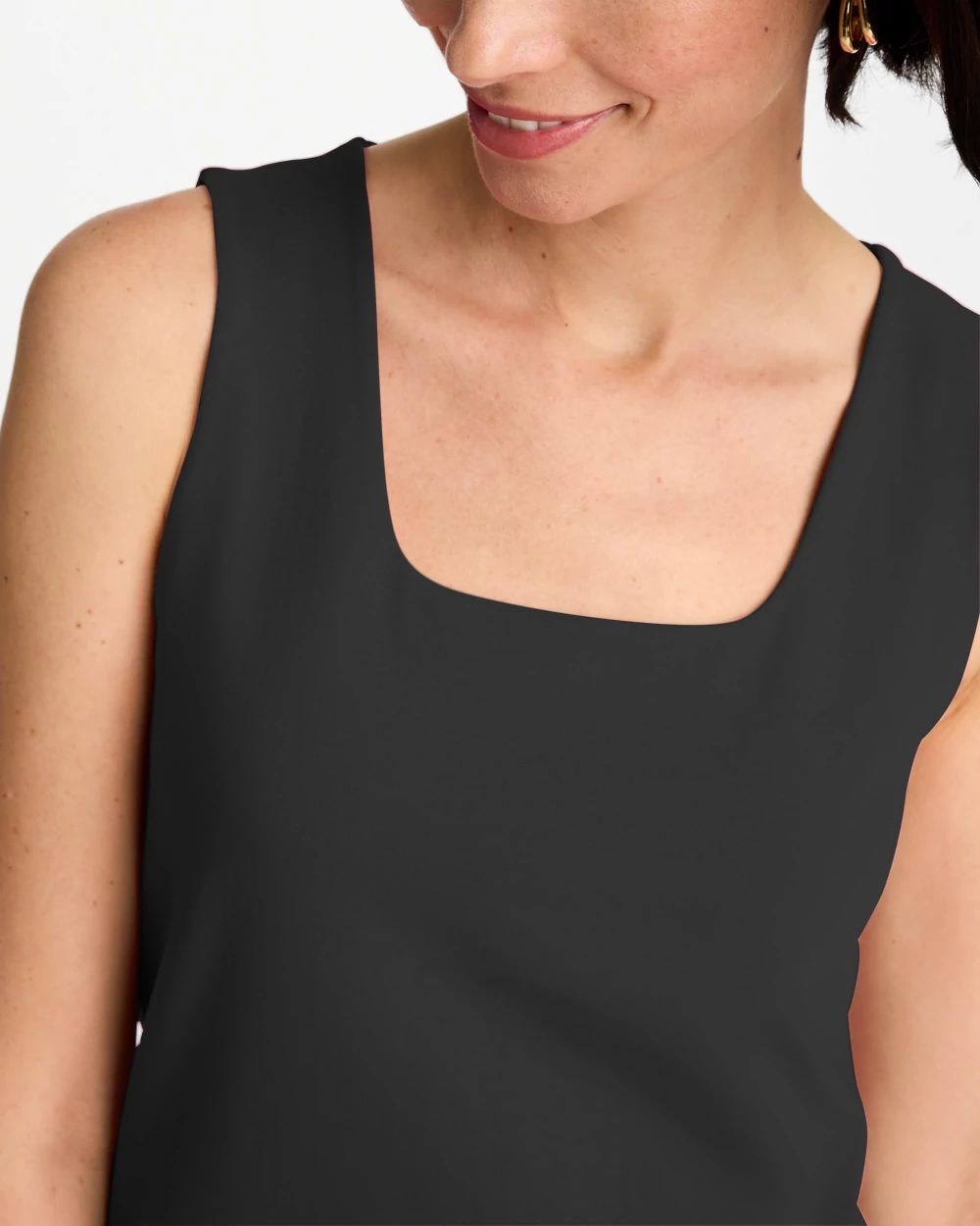 Contour Cotton™ Square Neck Tank