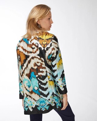 Travelers Collection Ikat Crushed Jacket