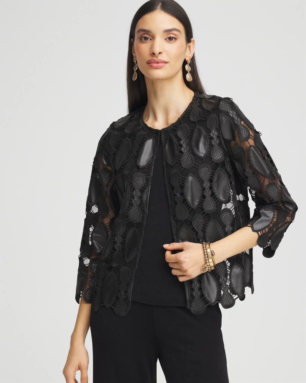 Travelers™ Collection Faux Leather Jacket