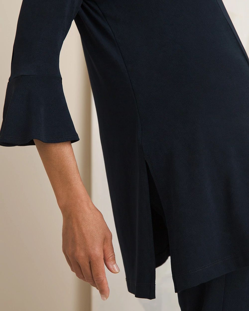 Travelers Classic Ruffle-Sleeve Jacket