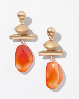 Agate Drop Earrings