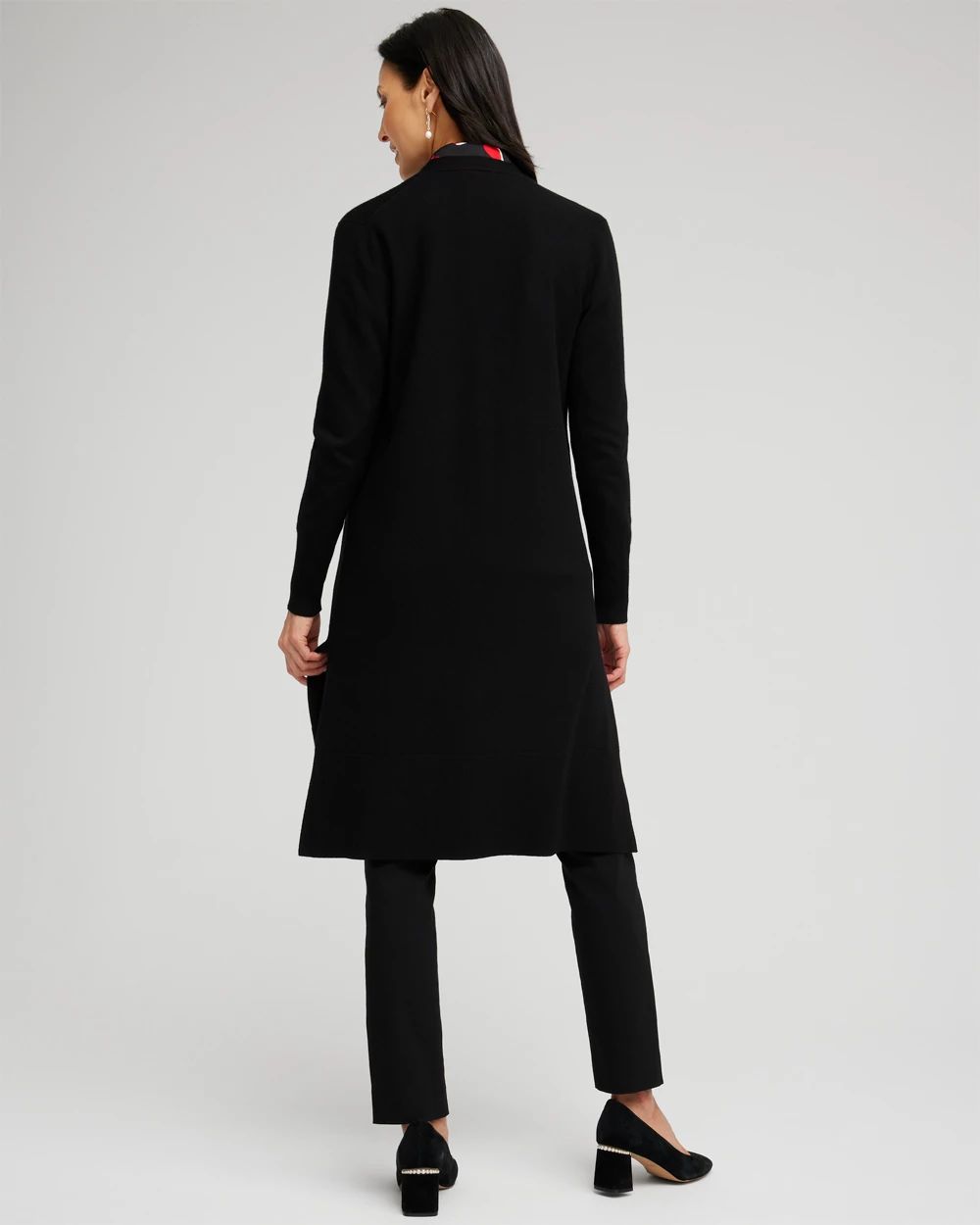 Cashmere Blend Duster Cardigan