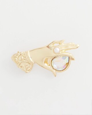Fortune Teller Gem Brooch