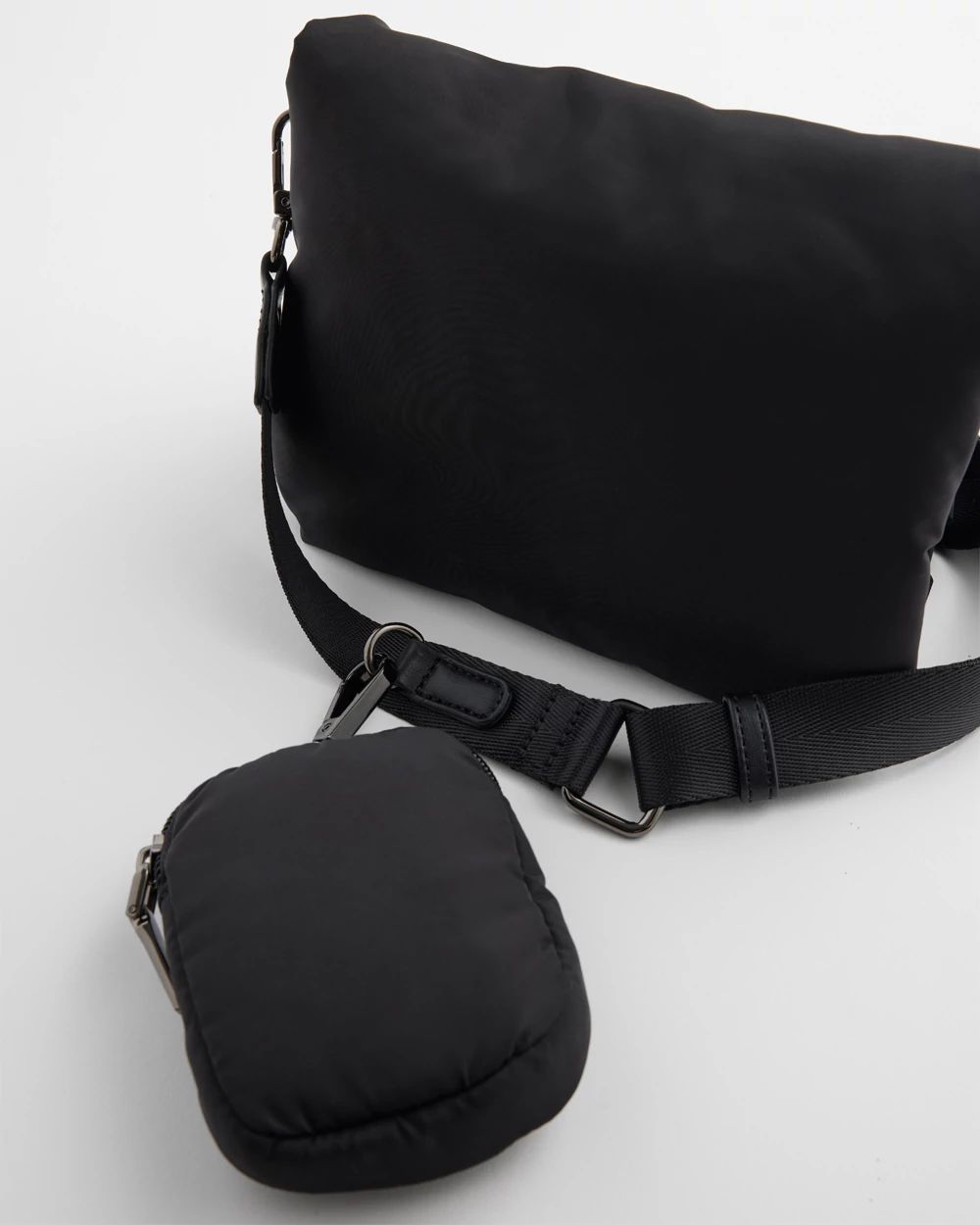 Mini Puffer Crossbody Bag
