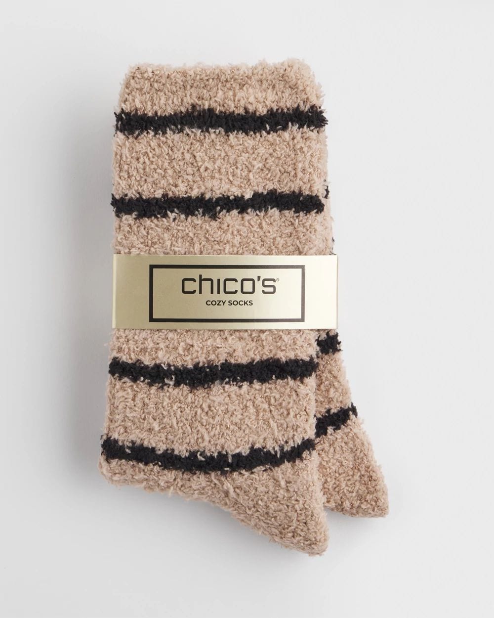 Striped Cozy Socks click to view larger image.