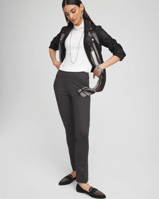 Juliet Tonal Check Ankle Pants click to view larger image.