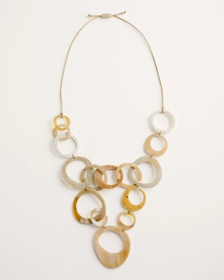 Convertible Multi-Strand Horn Necklace