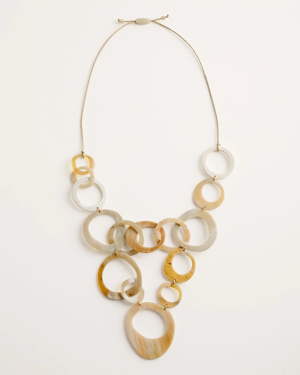 Convertible Multi-Strand Horn Necklace