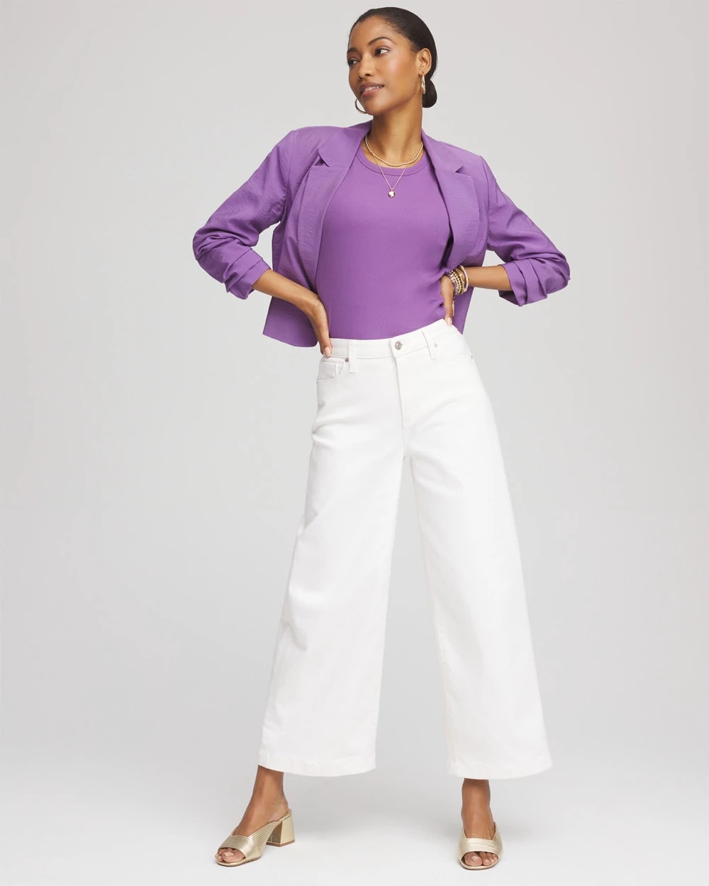 Ribbed High-Neck Tank