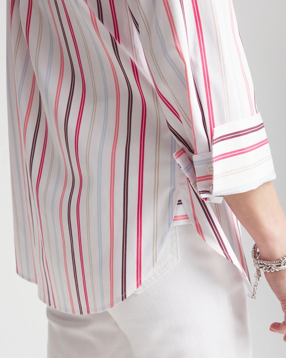No Iron™ Striped Shirt