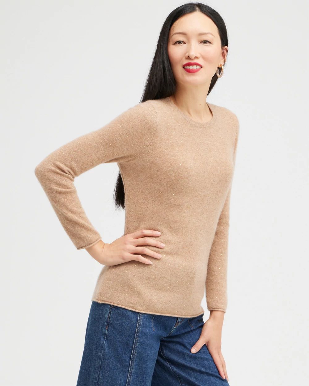 Cashmere Crew Neck Sweater