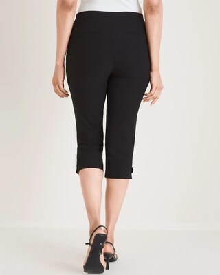 So Slimming Brigitte Tab-Hem Capris