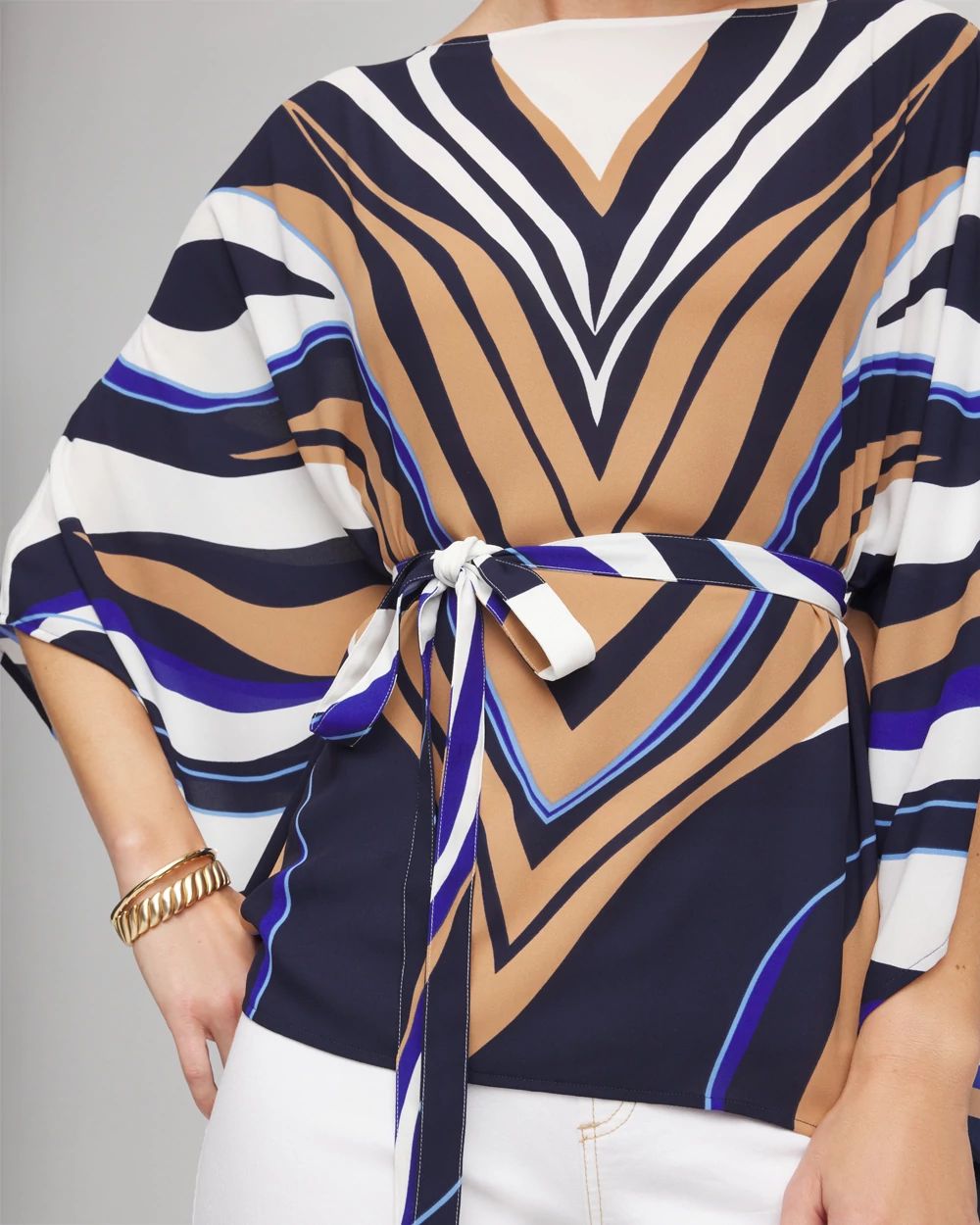 Voyage Belted Poncho