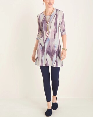 Brushed Side-Slit Tunic