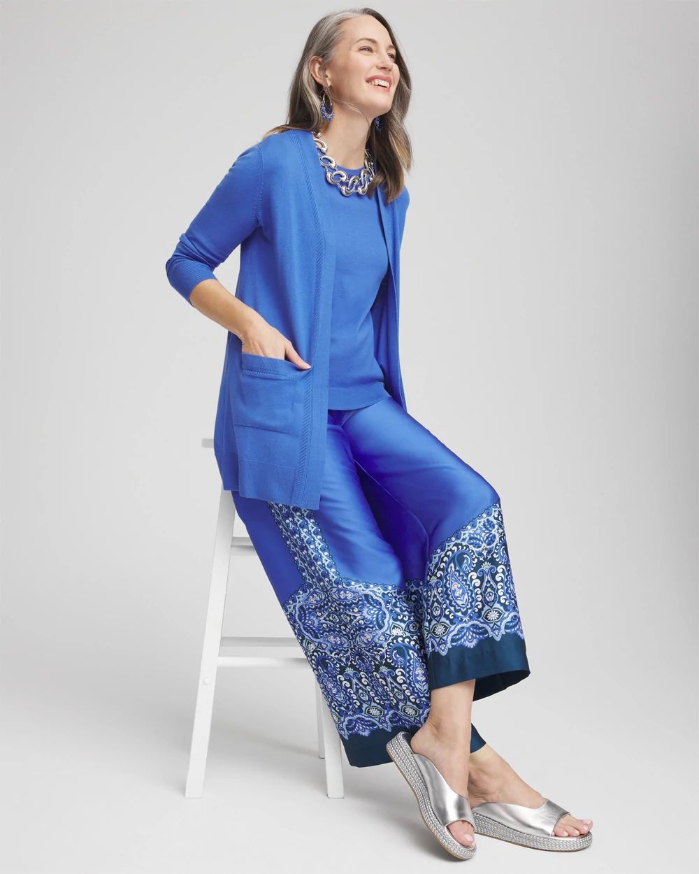 Open-Front Cardigan click to view larger image.