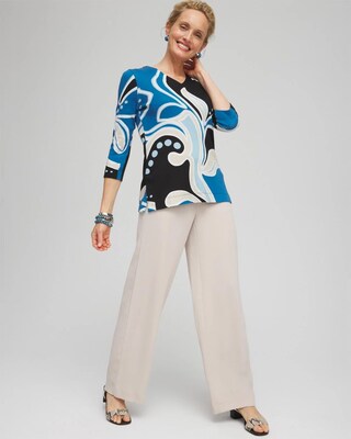 Swirl V-neck Tunic