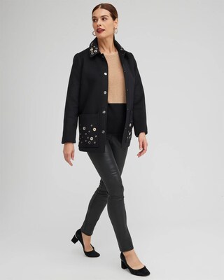 Wool Blend Coat