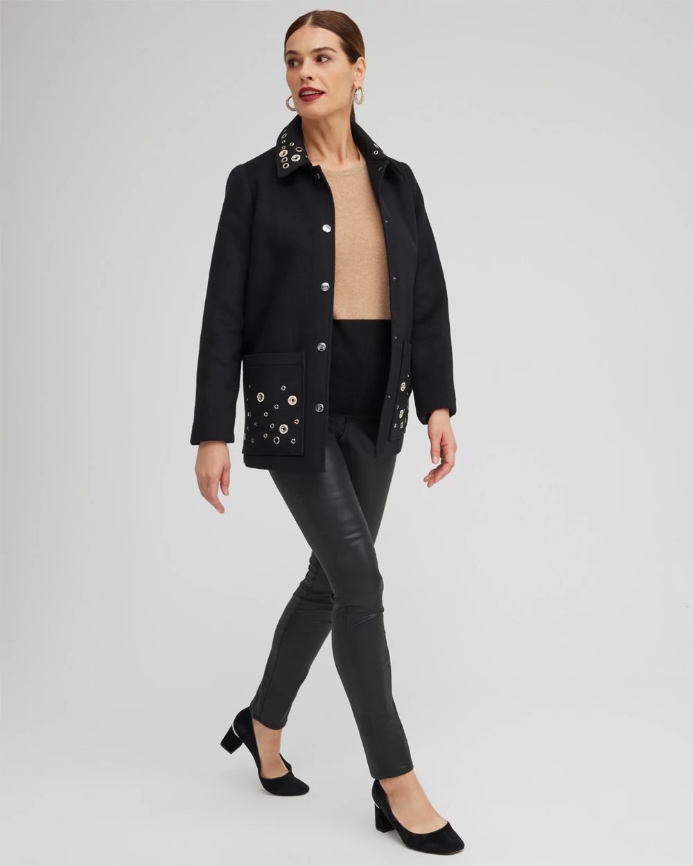 Wool Blend Coat