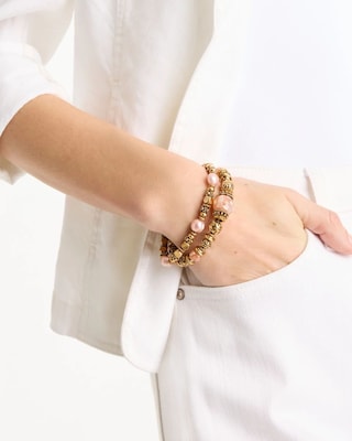 Stretch Bracelet Set of Two click to view larger image.