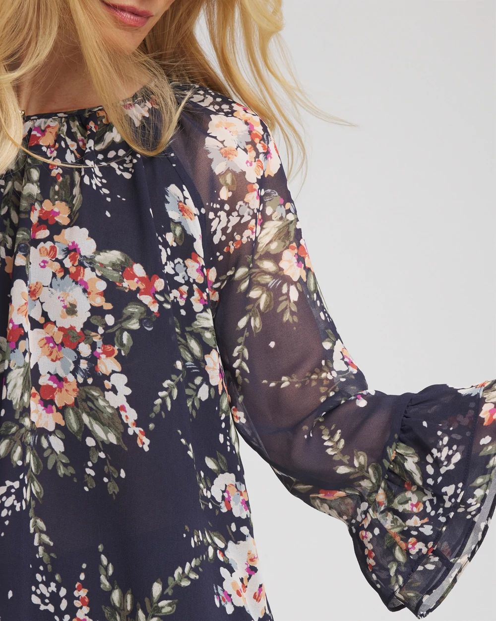 Floral Georgette Blouse