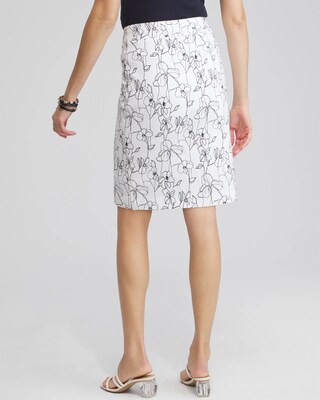 Brigitte Pull-On Floral Skort