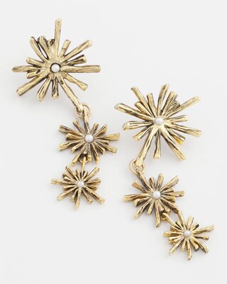 Starburst Drop Earrings click to view larger image.