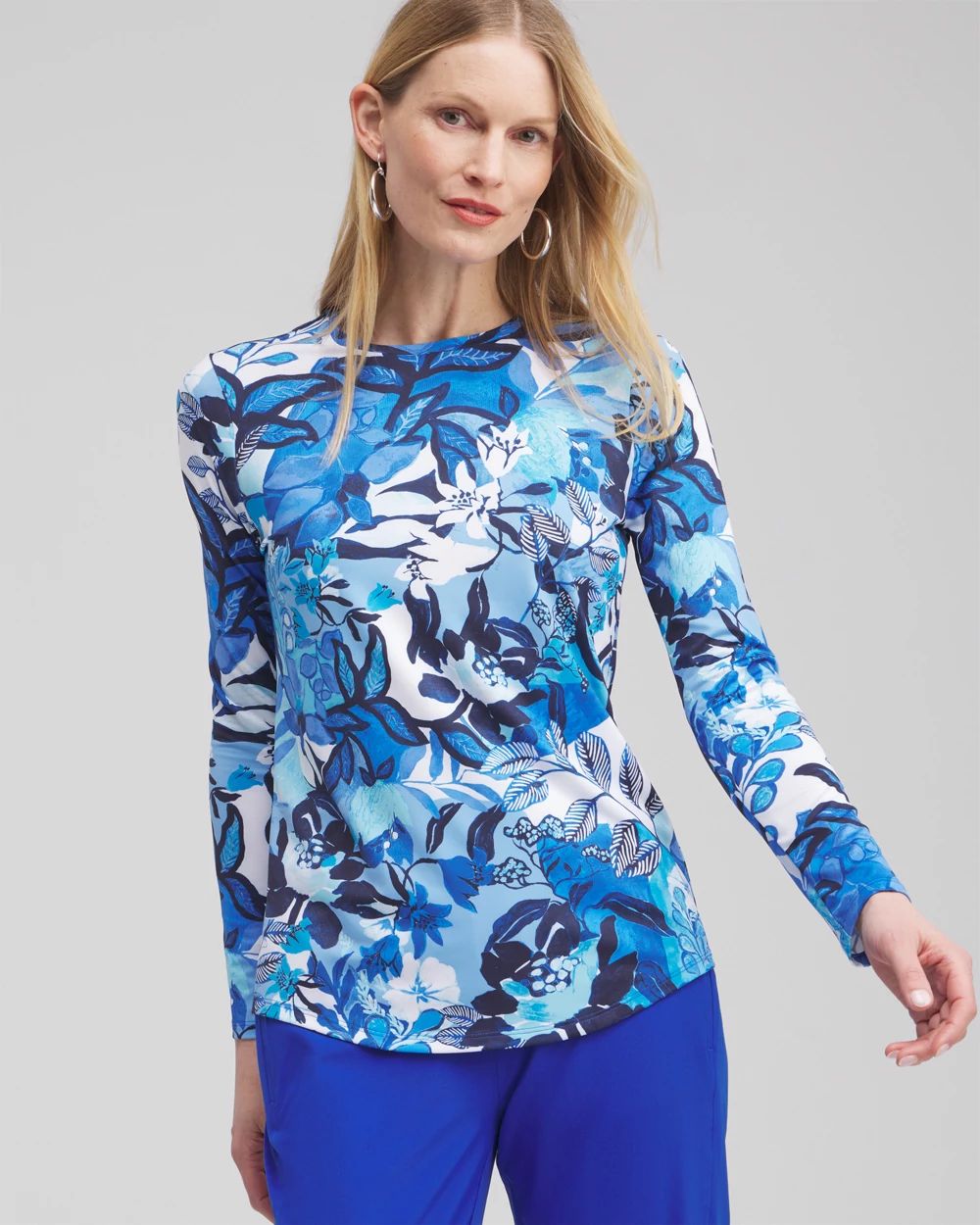 ® UPF Floral Sun Tee