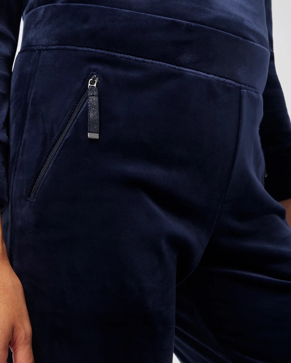 Zenergy® Velour Zip Pocket Pants