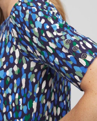 Pima Cotton Bateau-Neck Tee