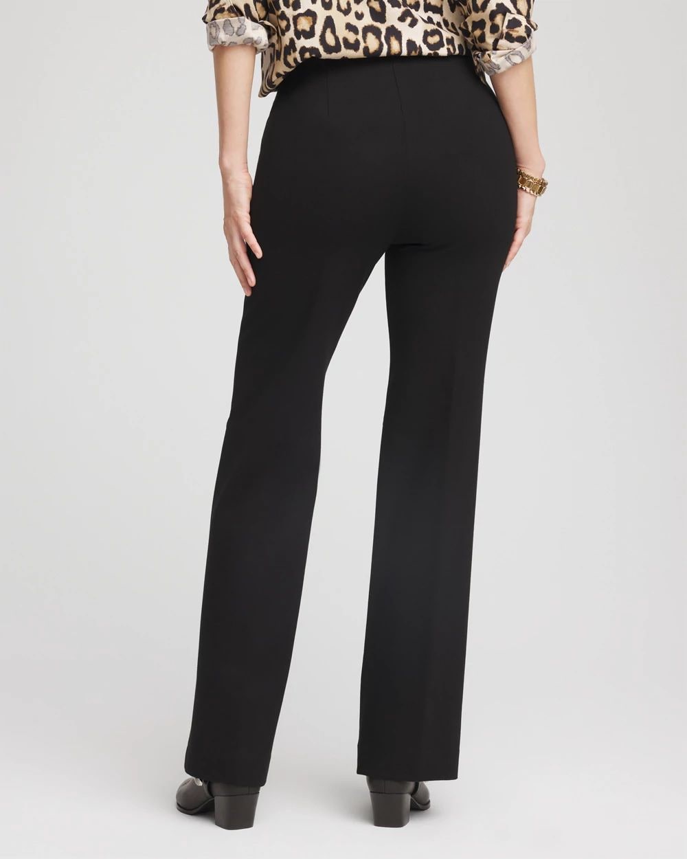 Juliet Wide-Leg Ponte Pants