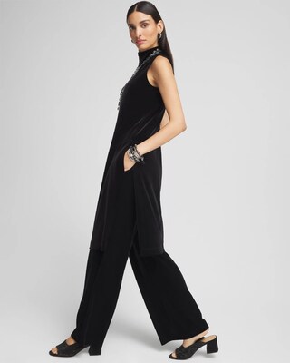 Travelers™ Velvet Wide Leg Pant