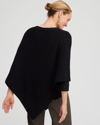 Knit Triangle Poncho