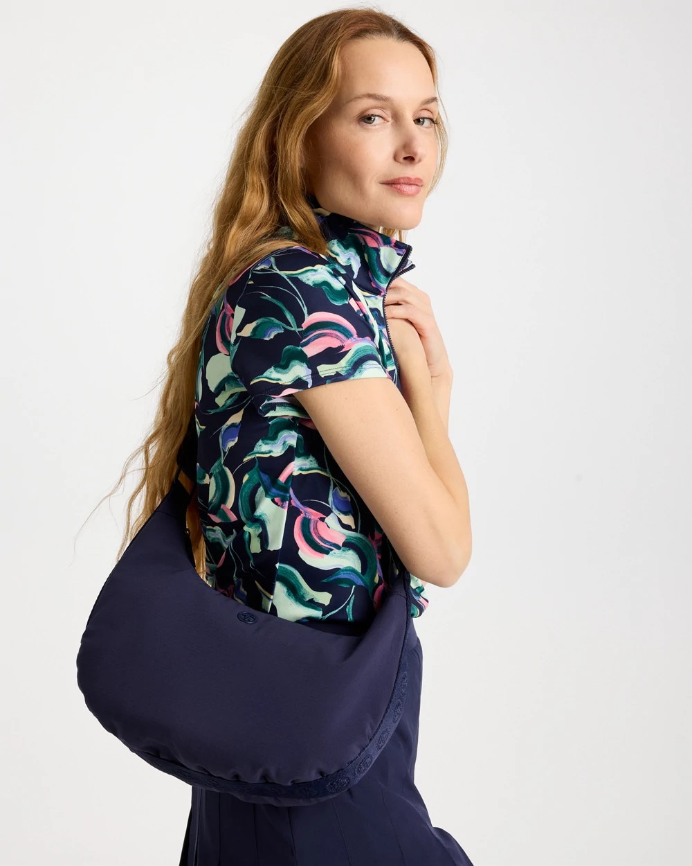 Ripstop Crescent Crossbody Sling Bag