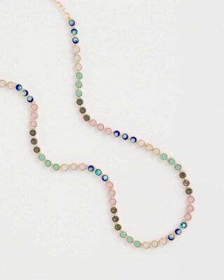 Tennis Necklace click to view larger image.