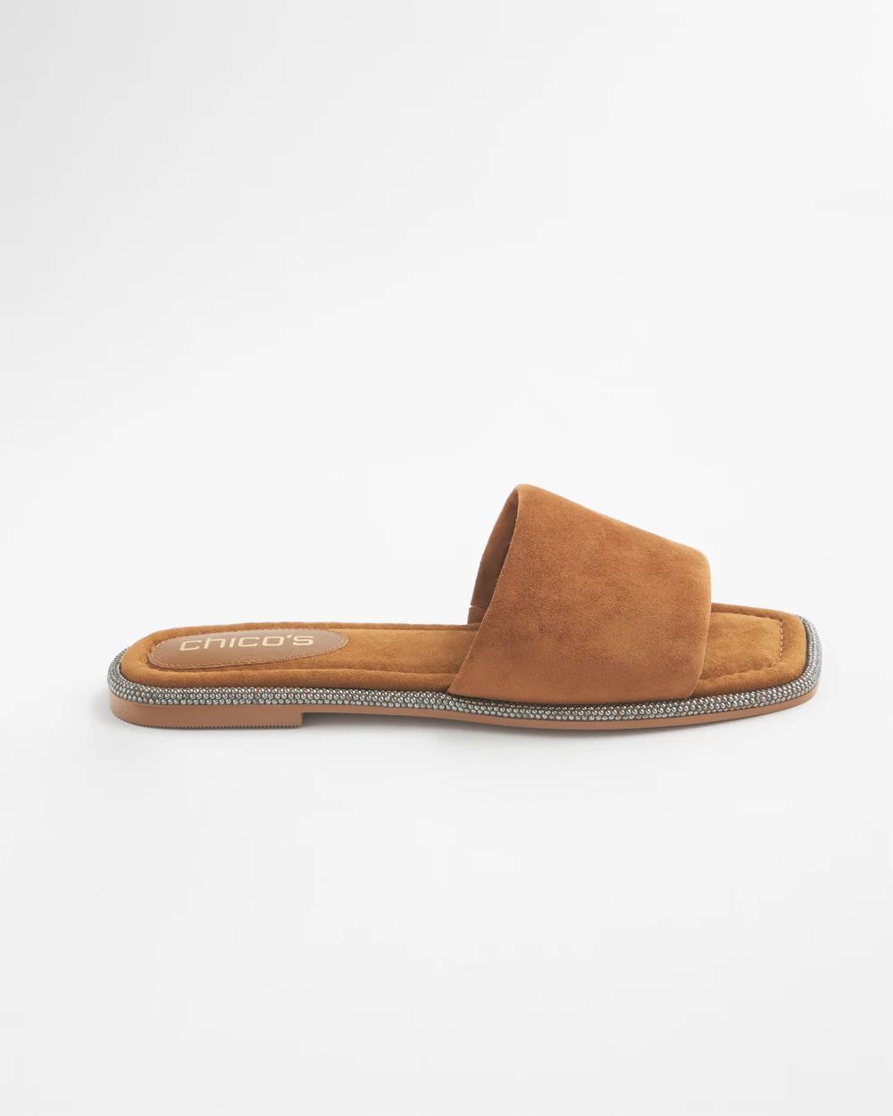 Suede Slides