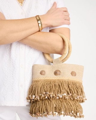 Chico's Originals Bamboo Bucket Bag click to view larger image.