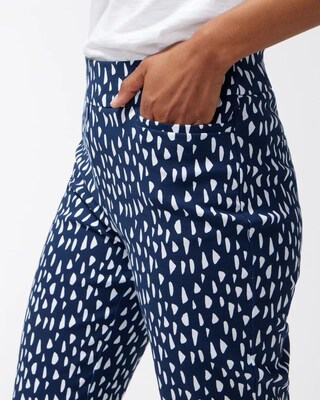 Brigitte Pebble Print Crops