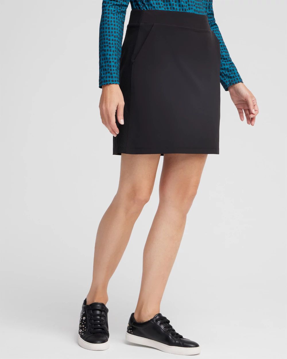 Zenergy® UPF Neema 16" Ribbed Skort