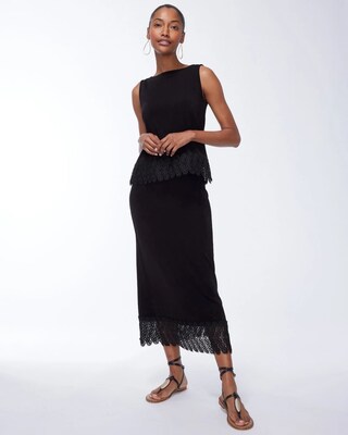 Travelers Lace Hem Tank