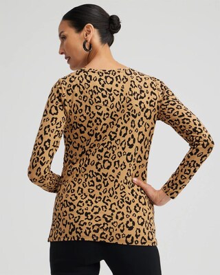 Touch of Cool Leopard Layering Tee