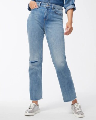 High Rise Straight Leg Jeans