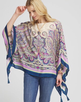 Printed Poncho click to view larger image.