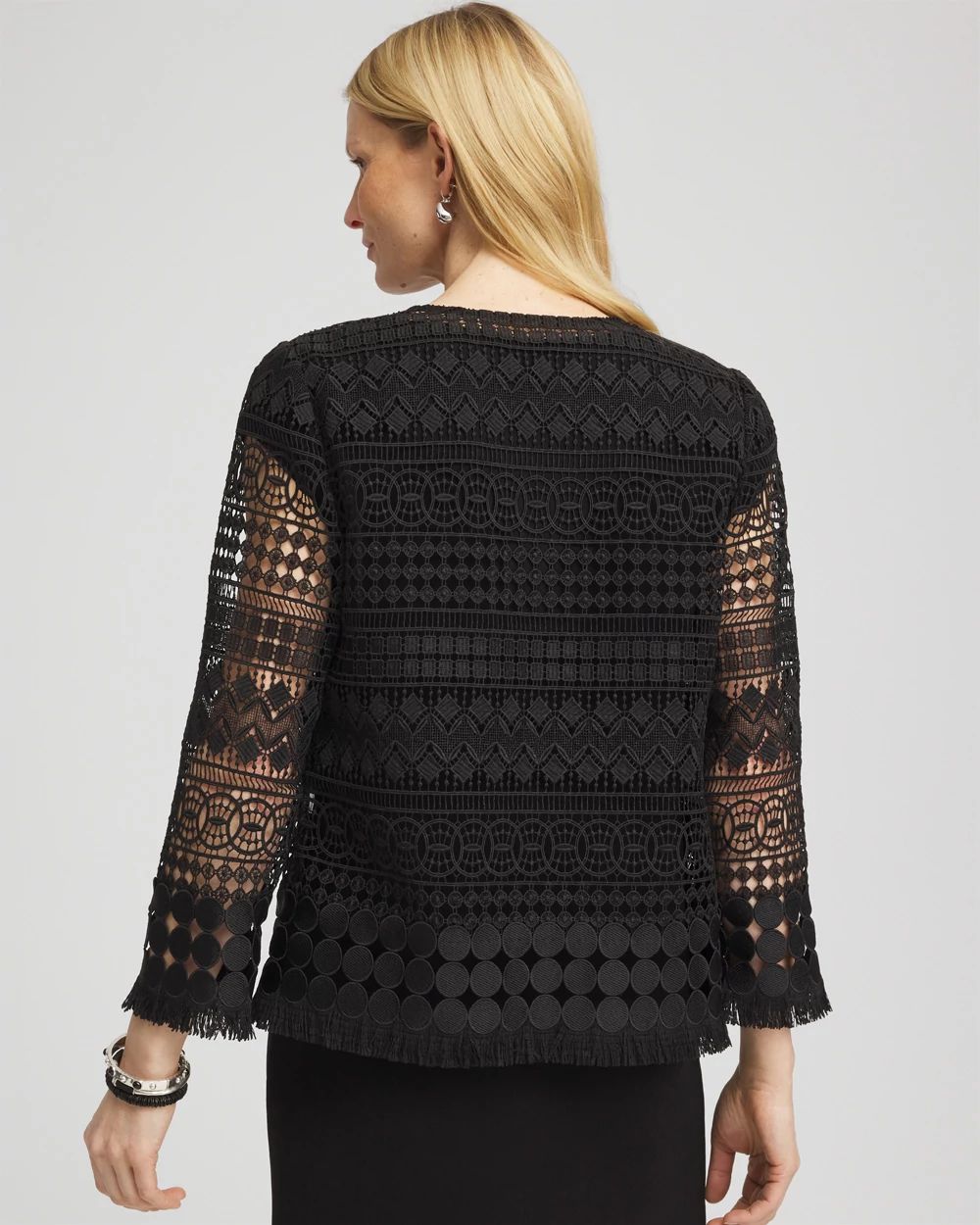 Travelers™ Lace Fringe Jacket