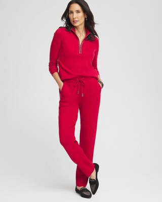 Zenergy® Luxe Cashmere Blend Ankle Pants click to view larger image.