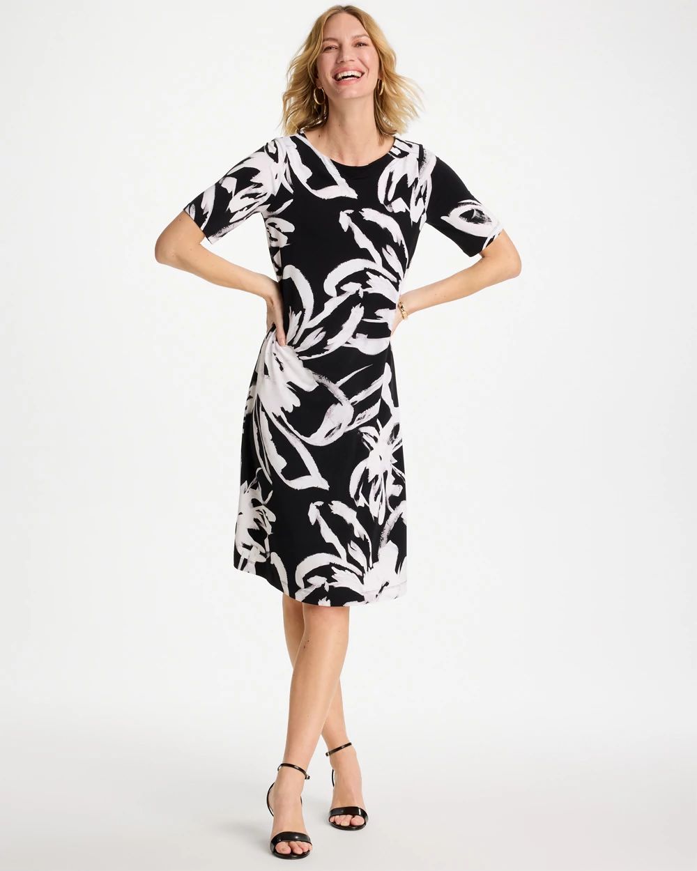 Travelers™ Knit New Bloom Day Dress click to view larger image.