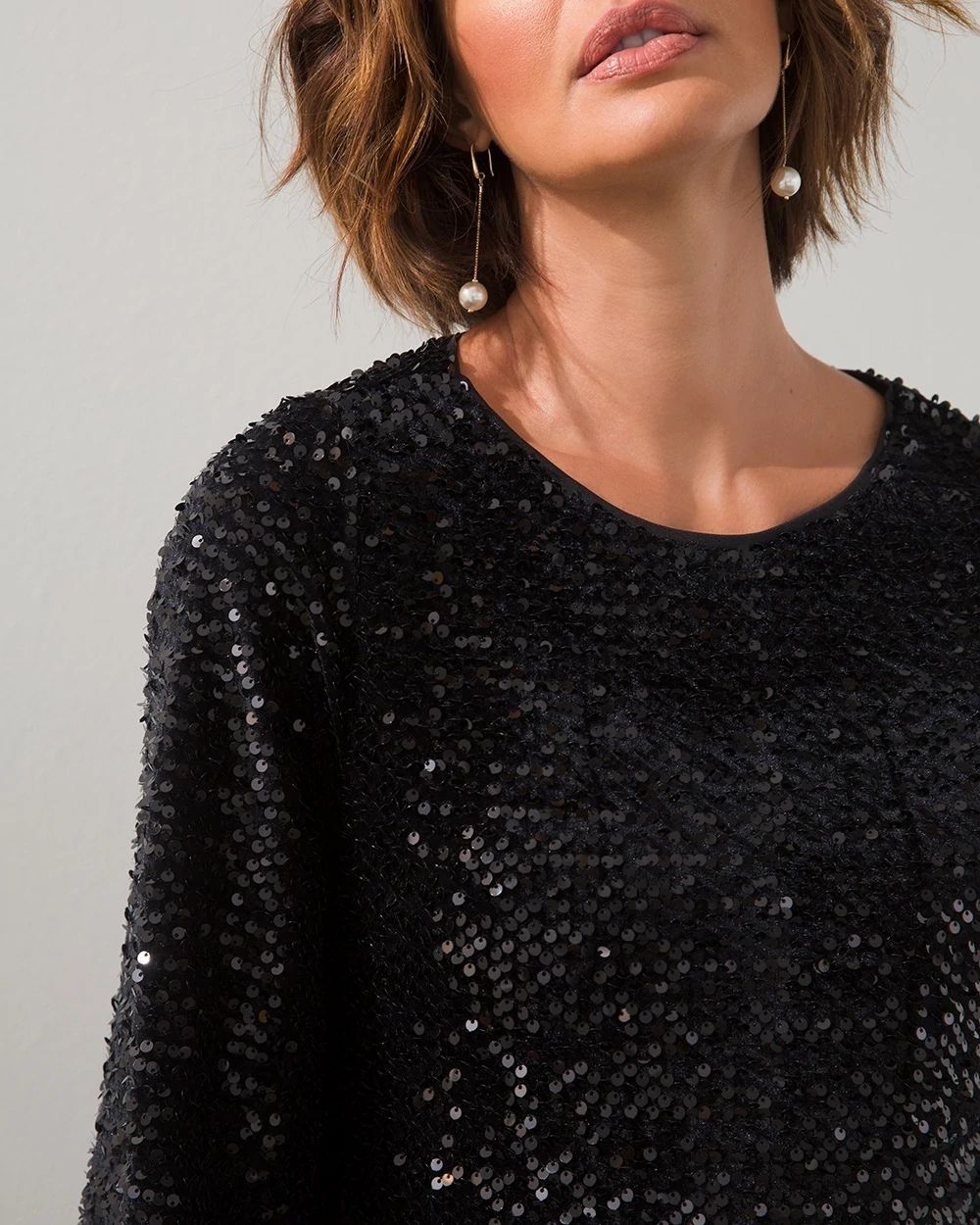 Velvet Sequin Dress