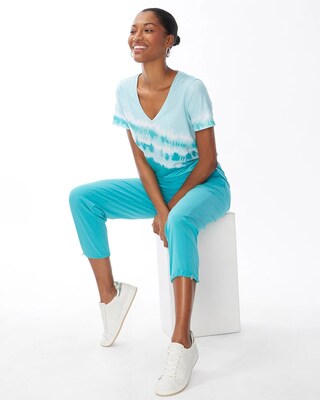Zenergy Tie-Dye V-Neck Tee