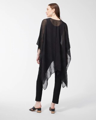 Pleated Ruana