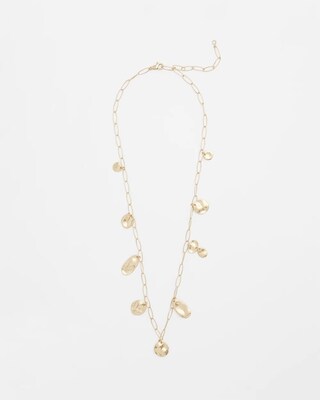 Chico's Originals Nomadic Charms Single Strand Necklace click to view larger image.